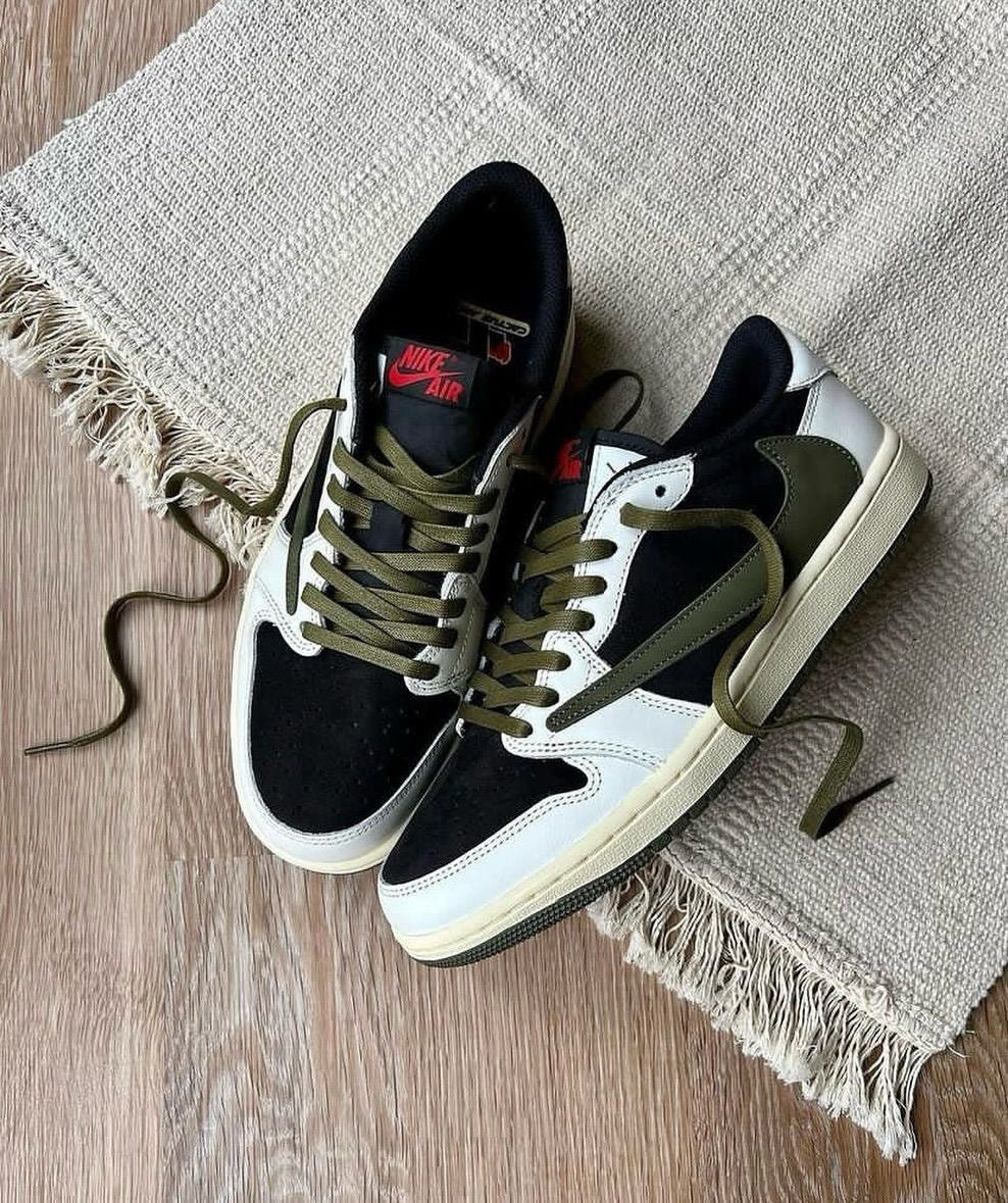 Air Jordan 1 Retro Low x Travis Scott “Olive”