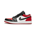 Air Jordan 1 Retro 'Bred Toe' Low Sneakers