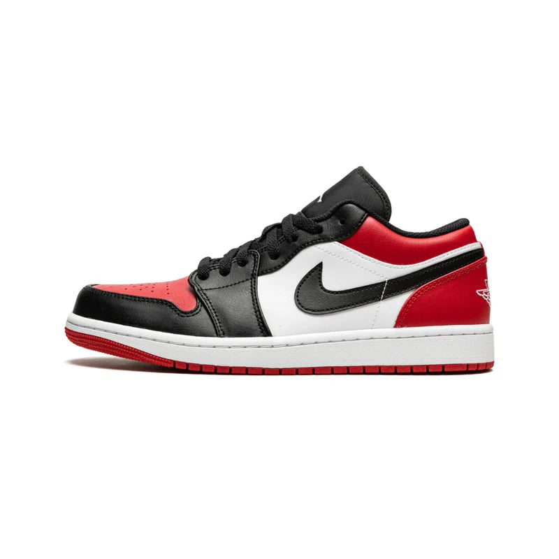 Air Jordan 1 Retro 'Bred Toe' Low Sneakers